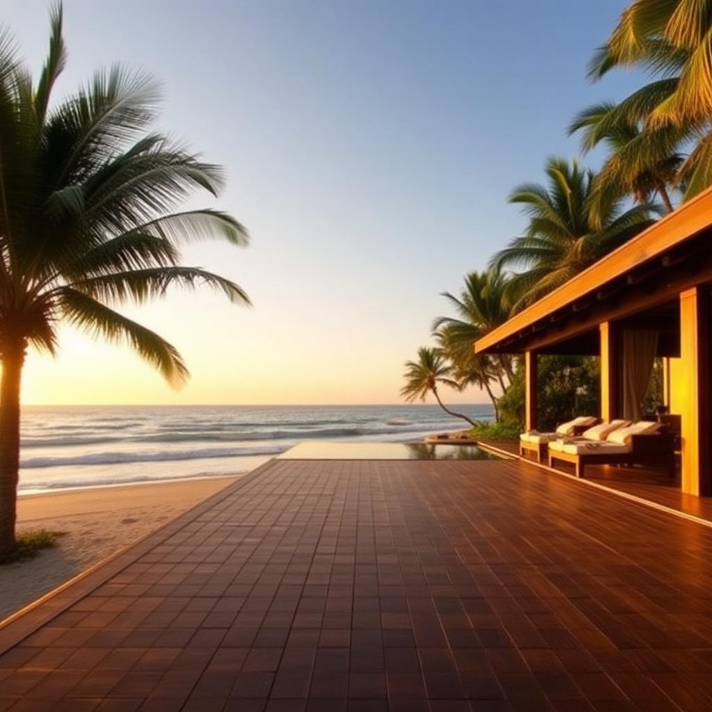 Vila pé na areia — Praia dos Nativos