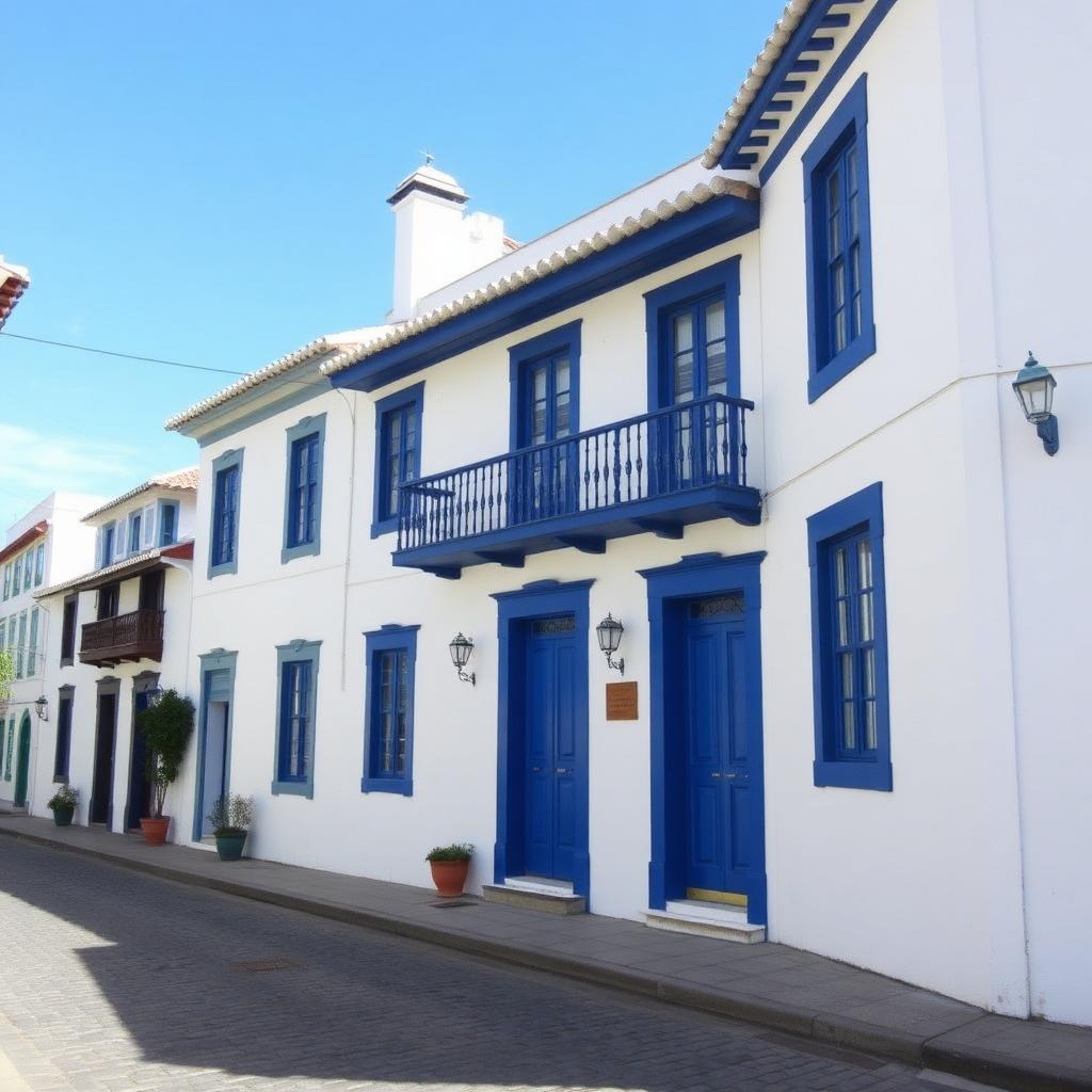 Sobrado colonial na Coroa Vermelha